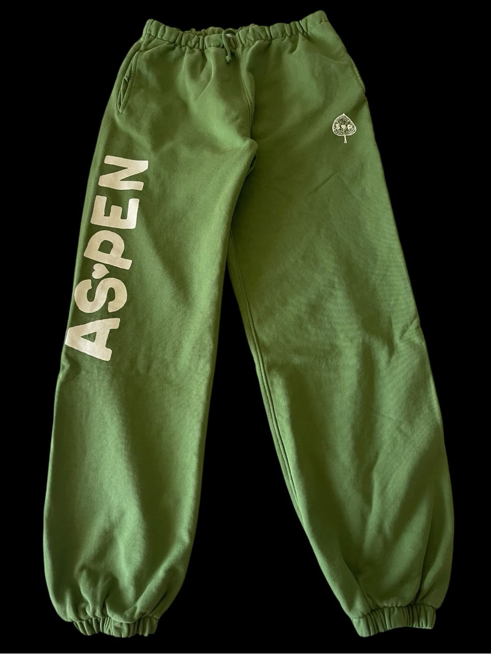 Madhappy Aspen Green Logo Sweatpants Joggers Unisex Medium Made in USA